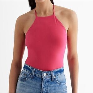 🔥 NWT 🔥 Body Contour Compression High Neck Cross Back Cami